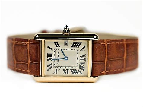 mens used cartier watch|refurbished cartier watches.